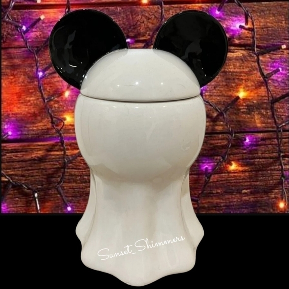 DISNEY Halloween Ghost Mickey Mouse Minnie Mugs Cookie Jar Canister Salt Pepper - Picture 3 of 11